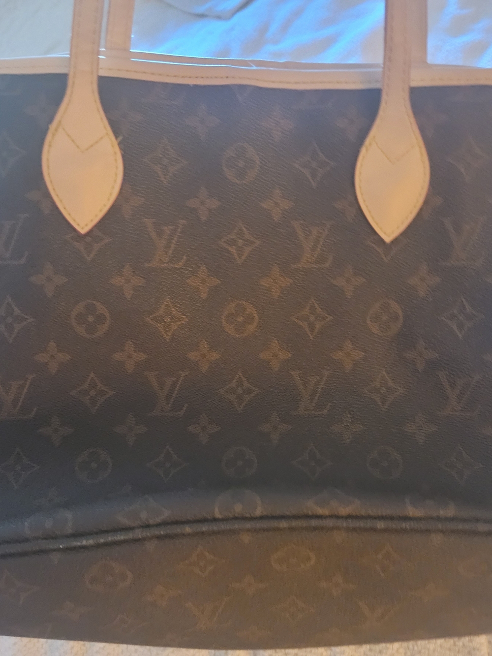Louis Vuitton Monogram Canvas Tote Bag - Brown
